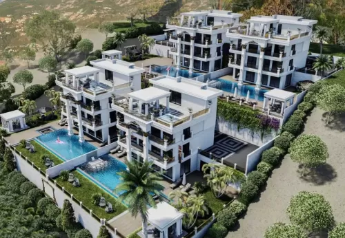 Résidentiel Propriété prête 4 chambres F / F Villa autonome  à vendre au Alanya , Antalya #56773 - 1  image 