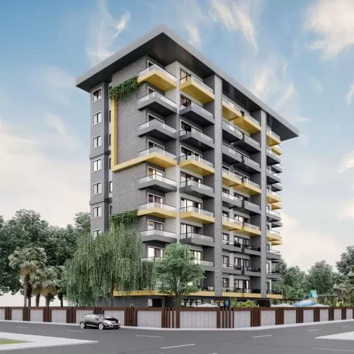 yerleşim Hazır Mülk 1 yatak odası F/F Apartman  satılık içinde Demirtaş , Tosmur #57178 - 1  image 