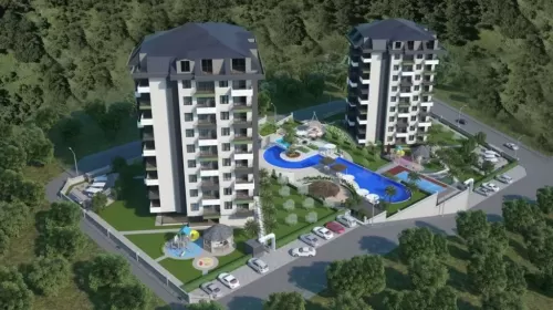 Residential Ready Property 1 Bedroom F/F Apartment  for sale in Demirtaş , Tosmur #57181 - 1  image 