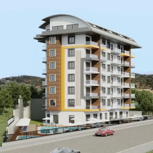 Residential Ready Property 1 Bedroom F/F Apartment  for sale in Demirtaş , Tosmur #57184 - 1  image 