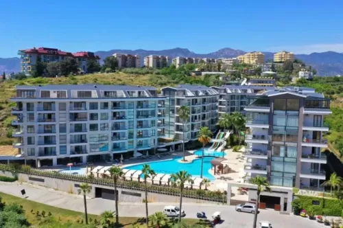 Residential Ready Property 1 Bedroom F/F Apartment  for sale in Kestel , Bursa #57345 - 1  image 