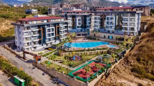 yerleşim Hazır Mülk 1 yatak odası F/F Apartman  satılık içinde Kestel , Bursa #57360 - 1  image 