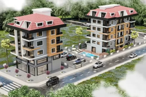 yerleşim Hazır Mülk 1 yatak odası F/F Apartman  satılık içinde Kestel , Bursa #57383 - 1  image 