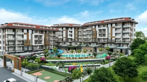 yerleşim Hazır Mülk 1 yatak odası F/F Apartman  satılık içinde Kestel , Bursa #57407 - 1  image 