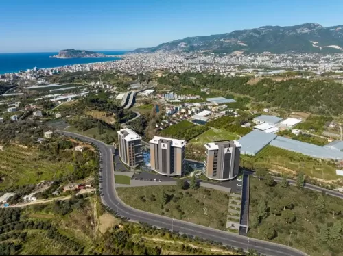 Residential Ready Property 1 Bedroom F/F Apartment  for sale in Kestel , Bursa #57413 - 1  image 