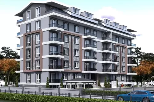 Residential Ready Property 1 Bedroom F/F Apartment  for sale in Gazipaşa , Tosmur #57671 - 1  image 