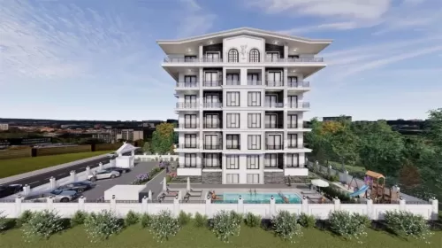 Residential Ready Property 1 Bedroom F/F Penthouse  for sale in Gazipaşa , Tosmur #57673 - 1  image 