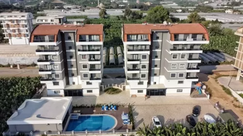 Résidentiel Propriété prête 2 chambres F / F Appartement  à vendre au Kargıcak , Tosmur #57701 - 1  image 