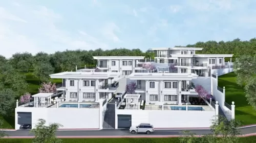 Résidentiel Propriété prête 4 chambres F / F Villa autonome  à vendre au Kargıcak , Tosmur #57904 - 1  image 