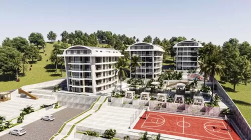 Residential Ready Property 1 Bedroom F/F Duplex  for sale in Kargıcak , Tosmur #58196 - 1  image 