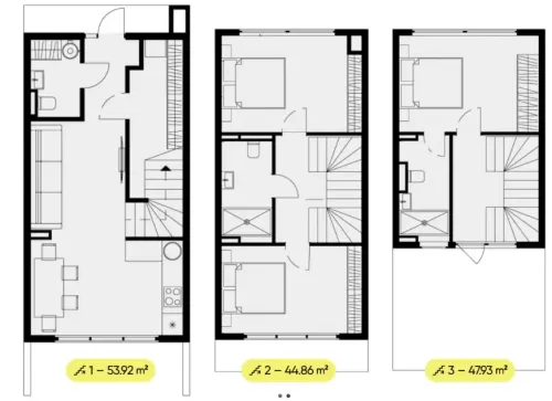 Residential Off Plan 4 Bedrooms F/F Townhouse  for sale in Batumi #60718 - 1  image 