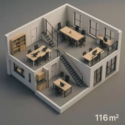 Mixed Use Ready Property U/F Office  for sale in beirut #60779 - 1  image 