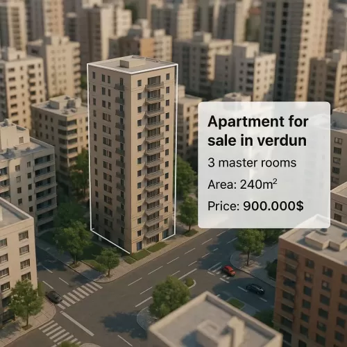 Résidentiel Propriété prête 3 chambres U / f Appartement  à vendre au Beyrouth #60805 - 1  image 